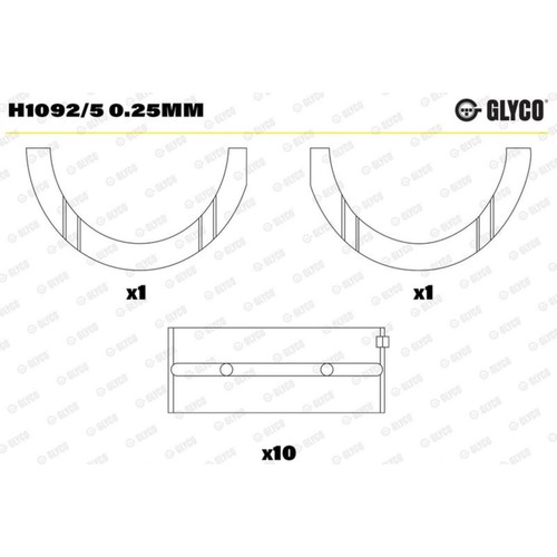Glyco kurbelwellenlager - glyco,